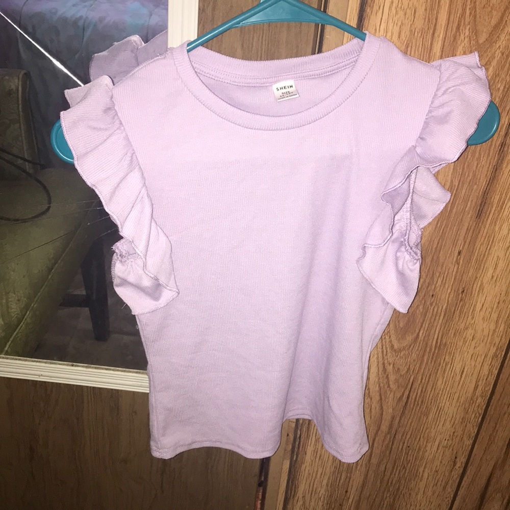 Cute purple shirt